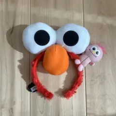 エルモ カチューシャ ぬいぐるみ付き