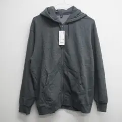 【新品】UNIQLO ユニクロ スウェットフルジップパーカ XL 男女兼用