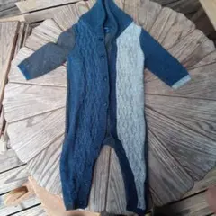 babyGap　コットン　ニット　ロンパース 6-12ヶ月　70サイズ