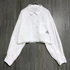 レピピアルマリオ　ショート丈ブラウス　白　Mのサムネイル