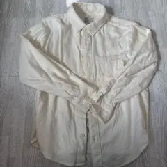 無印良品　アイボリー 長袖シャツ サイズ130