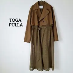 TOGA PULLA　シースルー　トレンチコート　サイズ38のサムネイル
