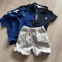 Burberry☆バーバリー☆90半袖短パンセット