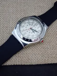 【腕時計】稼働品　Swatch　IRONY　鏡面仕上げ　カスタムMOD20のサムネイル