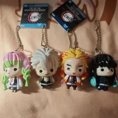 鬼滅の刃ゆらゆらマスコットセット煉獄実弥無一郎蜜璃