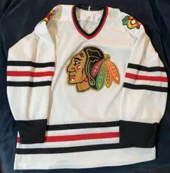 USA製 ブラックホークス NHL ホッケーシャツ M 90s ヴィンテージ