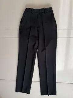 【美品】ミラオーウェン　後ろゴムテーパードパンツ　サイズ0