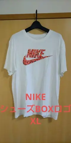 NikeシューズBOXロゴ THE NIKE TEE ホワイト Tシャツ