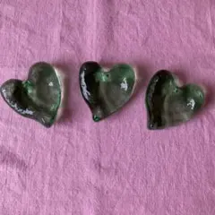 ガラスの置物(箸置き)3個セット(箸除く)