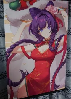 α1 推しの子 ミュシャ風&アイドル衣装 星野アイ スリーブ&プレイマット