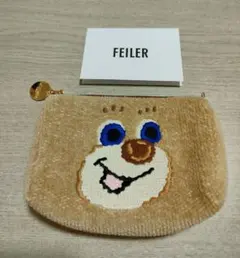 フェイラーラブラリー　ドアップテディ　ポーチ