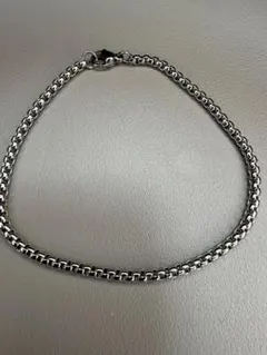 ステンレススチール チェーンブレスレット