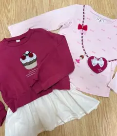 ミキハウス リーナちゃん トップス ロンT アプレレクール チュニック