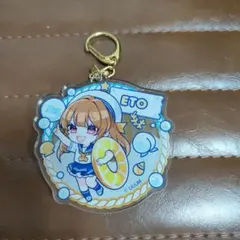 カラフルピーチ　からぴち　ひらかたパーク　アクリルキーホルダー　えと