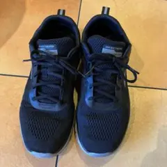 SKECHERS LITE-WEIGHT ブラックスニーカースケッチャーズ