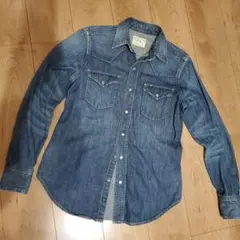 【美品】POLO RALPH LAUREN　デニムシャツ