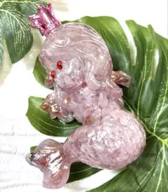 オルゴナイト 置物 人魚 マーメイド イエロー ゴールドルチル シトリン