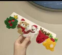 クリスマスモチーフ ヘアピンセット 5個