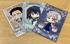 鬼滅の刃 ポストカード 宇髄天元 時透無一郎 悲鳴嶼行冥