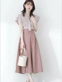 【値下げ】PROPORTION 、ヨークベルトタックスカート