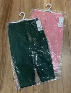 ユニクロ　スラウチパンツ　ワイドフィット　100