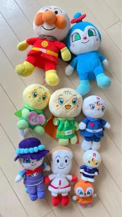 アンパンマン ぬいぐるみ 9体セット