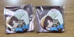 うらたぬき　そらまふうらさかから逃げられない　缶バッチ