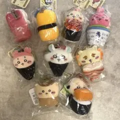 ちいかわ寿司 マスコット 全9種コンプリート - メルカリ