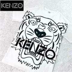 希少✨美品✨KENZO ロング丈Tシャツ Tシャツワンピース ビッグプリント
