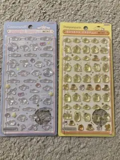 ボンボンドロップシール　サンリオmini　２枚セット