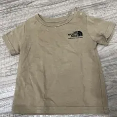 THE NORTH FACE ベージュ Tシャツ　80