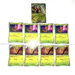 【進化ライン】スピアーex コクーン ビードル 9枚セット　ニンジャスピナー