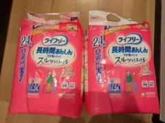 ライフリー 長時間あんしん うす型パンツ LL 24枚 2パックのサムネイル