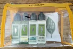 【新品未使用】ロクシタン ヴァーベナ トラベルセット ポーチ付5点入り