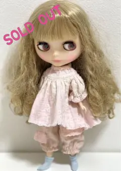 roseさま専用うす紅色のアンティークチュニック レースサルエルパンツ　ブライス