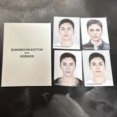 成分エディター VERNON バーノン 証明写真 ノベルティ SEVENTEEN