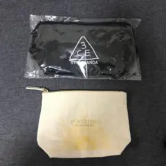 【新品】3CE ＆ L'OCCITANE ポーチ