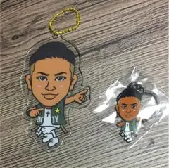 ELLY クリアチャーム＋首振りキーホルダーセット