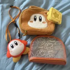 星のカービィ ワドルディ ポーチ2点＆ハンディファンセット