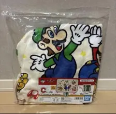 一番くじスーパーマリオ 収納ポケット付きブランケット　C賞 新品未使用