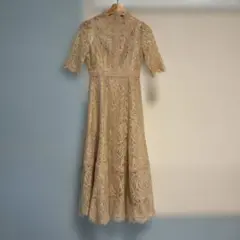 はな様　ドーリードール　ベージュ レースドレス Sサイズ