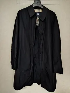 【希少】バーバリーロンドン ジップアップ ステンカラーコート L 春コート