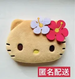 ハローキティ一番くじ 顔型ポーチ 日焼けキティ