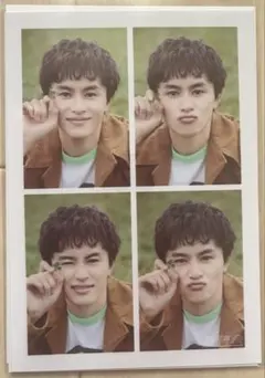 超特急 タクヤ 31th 生誕 生写真 四分割