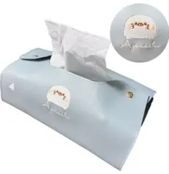 毒舌あざらし⭐️PUレザー製 ティシューボックスカバー