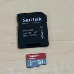 SanDisk Ultra 32GB microSDカード