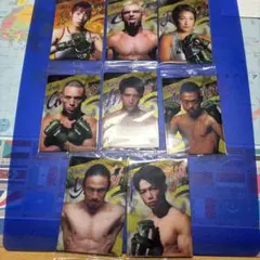 格闘技トレーディングカード8枚セット