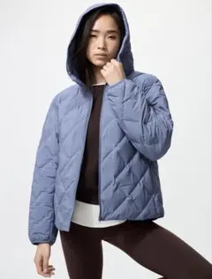 UNIQLO パフテックパーカ XL BLUE