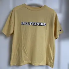 Champion BELVEDERE Tシャツ イエロー　Mサイズのサムネイル