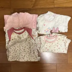 ベビーパジャマ 5着セット 70cm